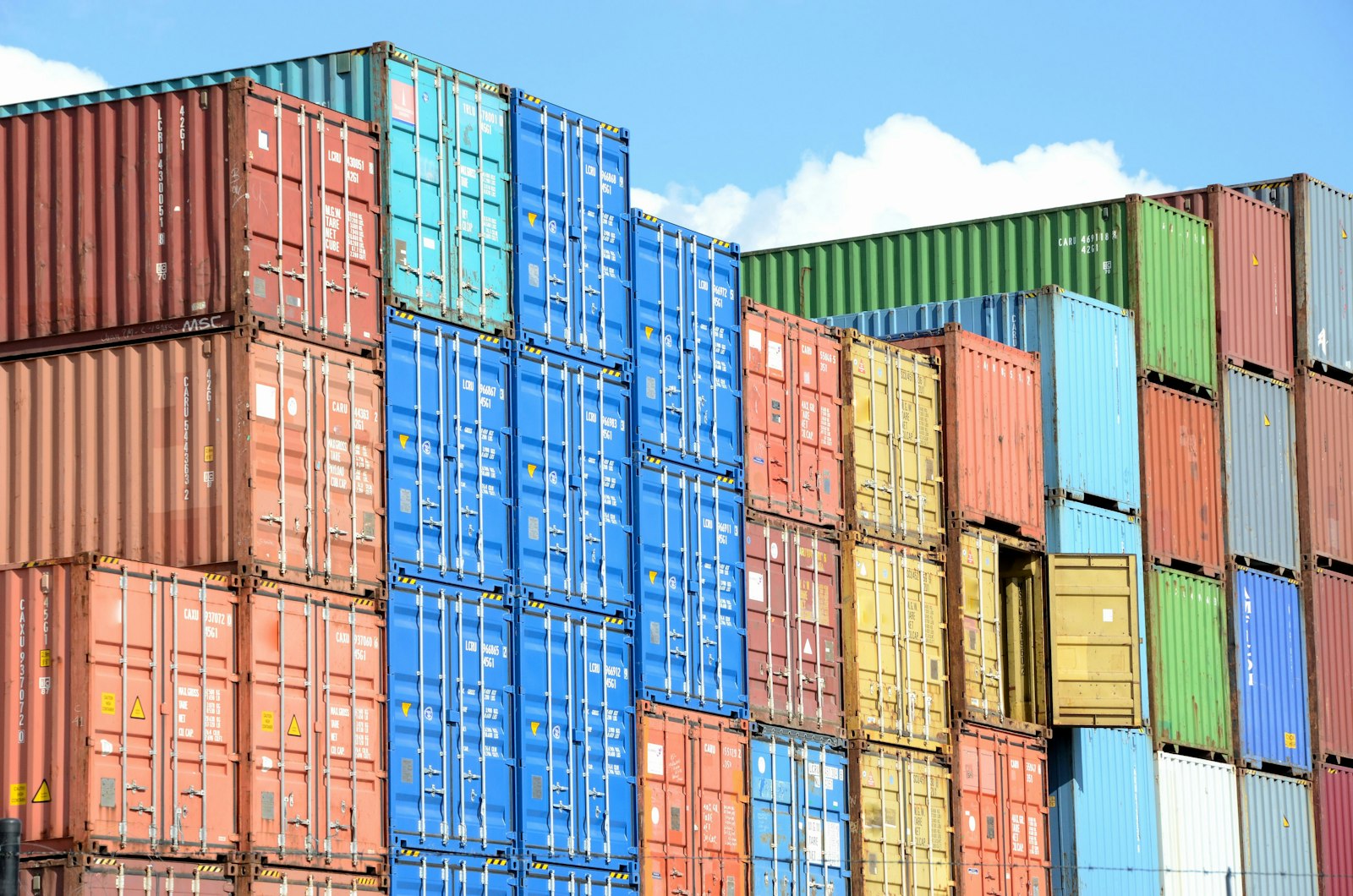 Marine logistics and cargo operations at port